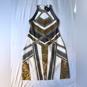 Sequin Bodycon mini dress, S